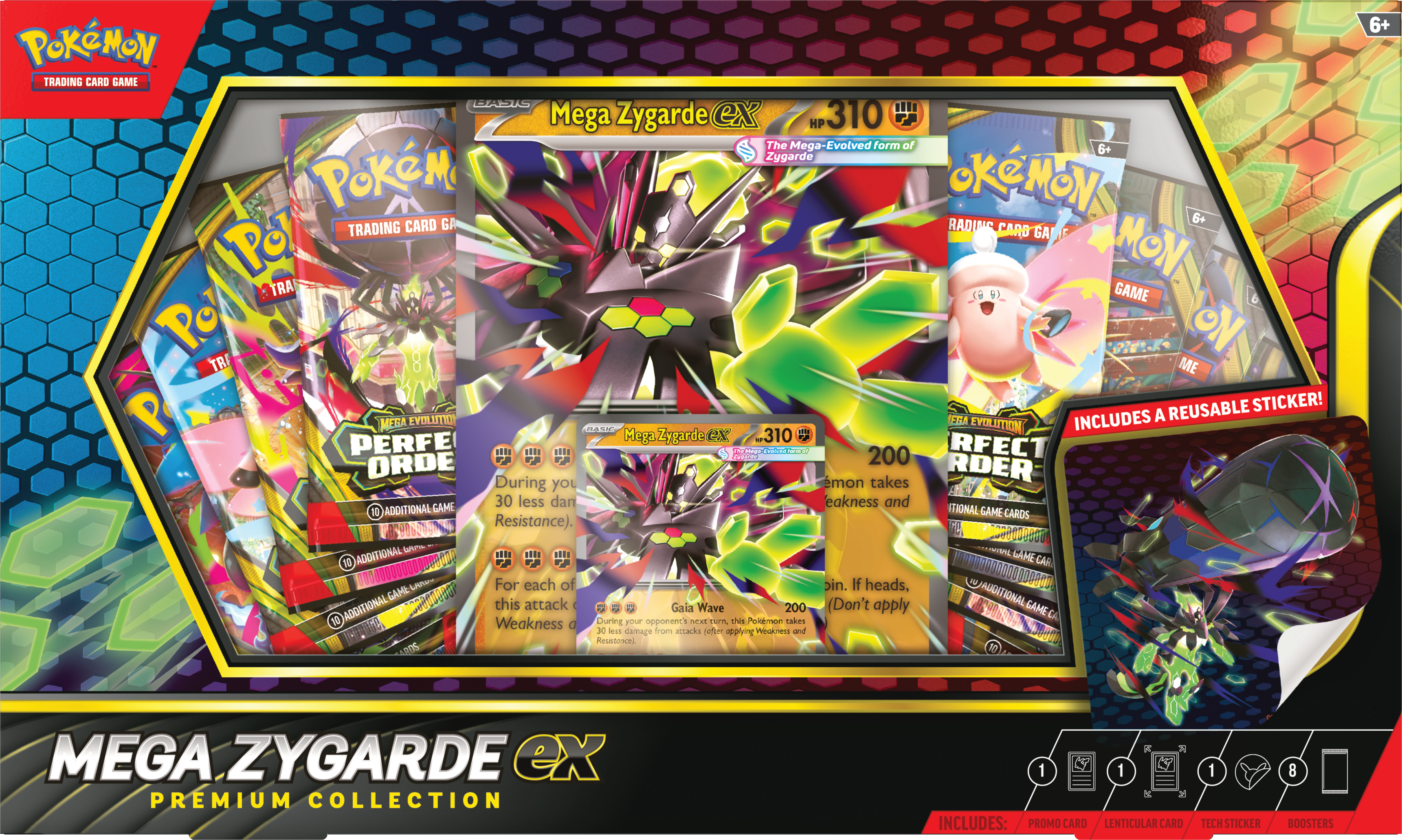 ポケモンカードゲーム Pokemon Card Game MEGA (unopened box ) Pokemon Trading Card Game: Mega Zygarde ex Premium Collection