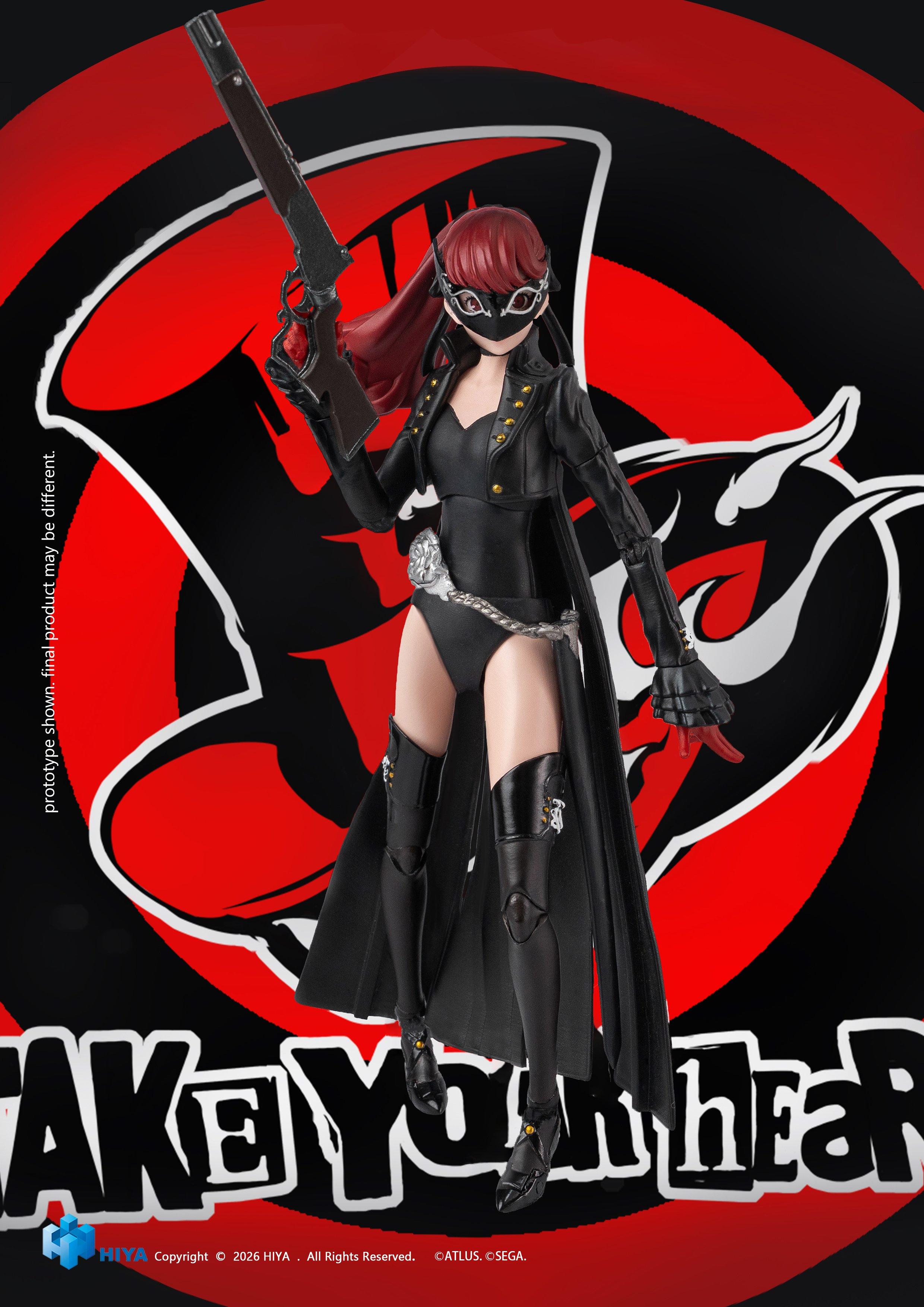 HIYA Toys Persona 5 Royal Exquisite Basic Violet 5.7-in Action Figure