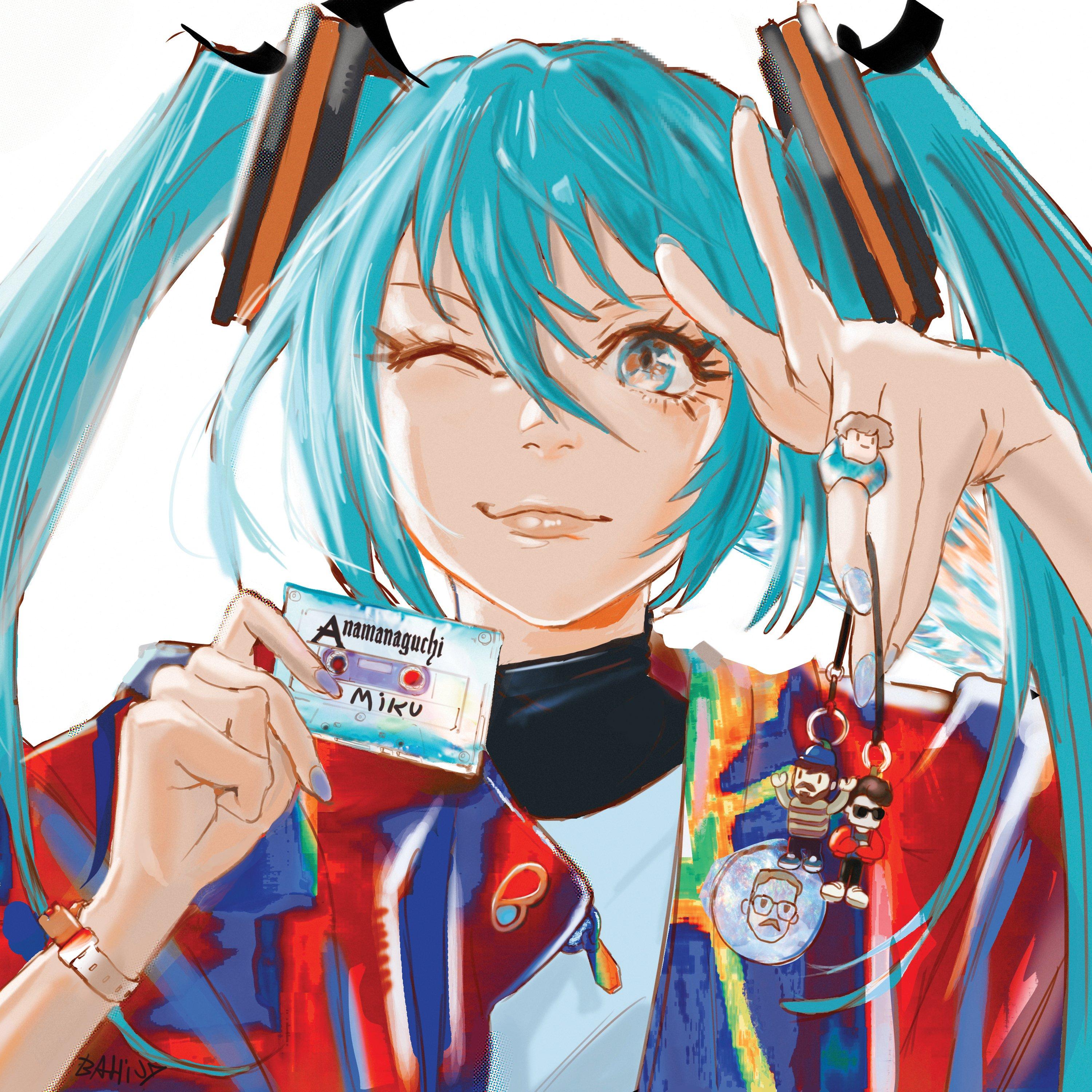 Miku Teal by Anamaguchi Vinyl LP