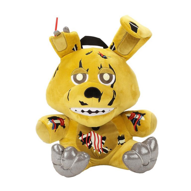 Five Nights at Freddy's Springtrap Glow-in-the-Dark Plush Backpack