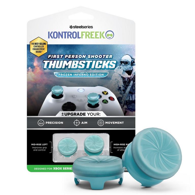 KontrolFreek FPS Thumbsticks for Xbox Series X and Xbox One - Frozen Inferno Edition