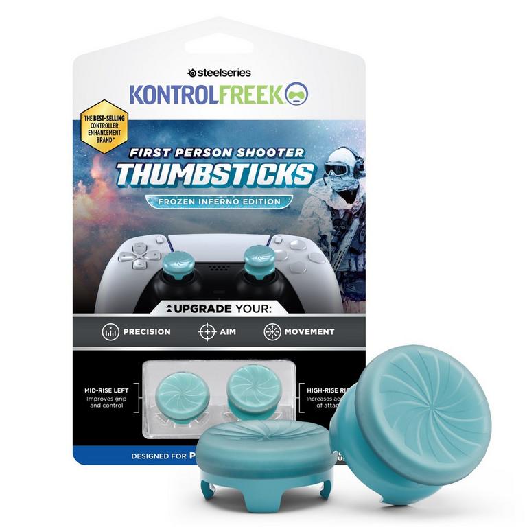 KontrolFreek FPS Thumbsticks  for PlayStation 5 and PlayStation 4 -  Frozen Inferno Edition