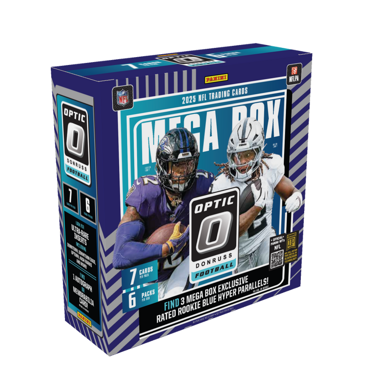 2025-26 Panini NFL Donruss Optic Football Mega Box