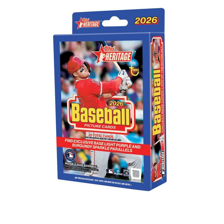 2026 Topps MLB Heritage Baseball Hanger Box | GameStop