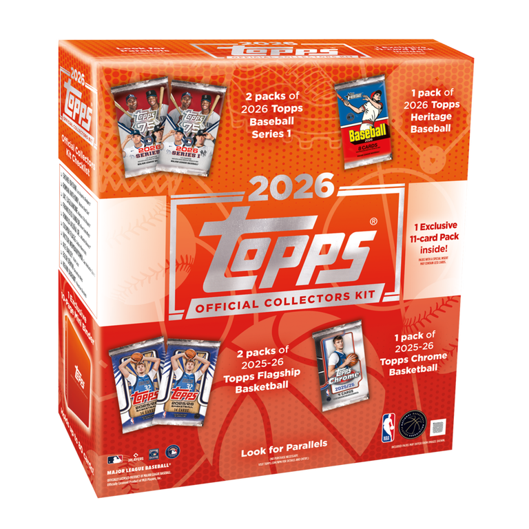 2026 Topps MLB x NBA Official Collector Kit Box