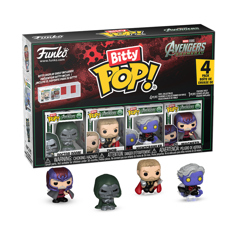 Funko Bitty POP! Marvel: Avengers: Doomsday Vinyl Figure Set 4