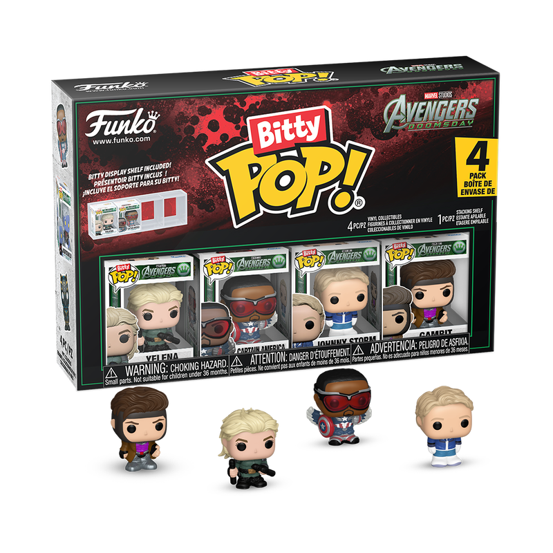 Funko Bitty POP Marvel: Avengers: Doomsday Vinyl Figure Set 4-Pack