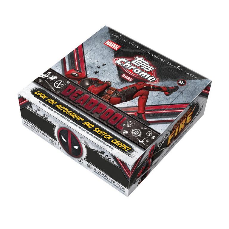2025 Topps Chrome Deadpool Hobby Box | GameStop