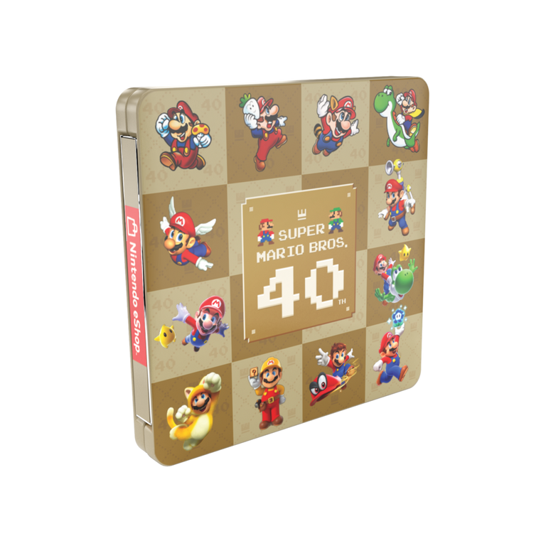 Nintendo Super Mario Bros 40th Anniversary eShop Gift Card $100 with Collectible Case