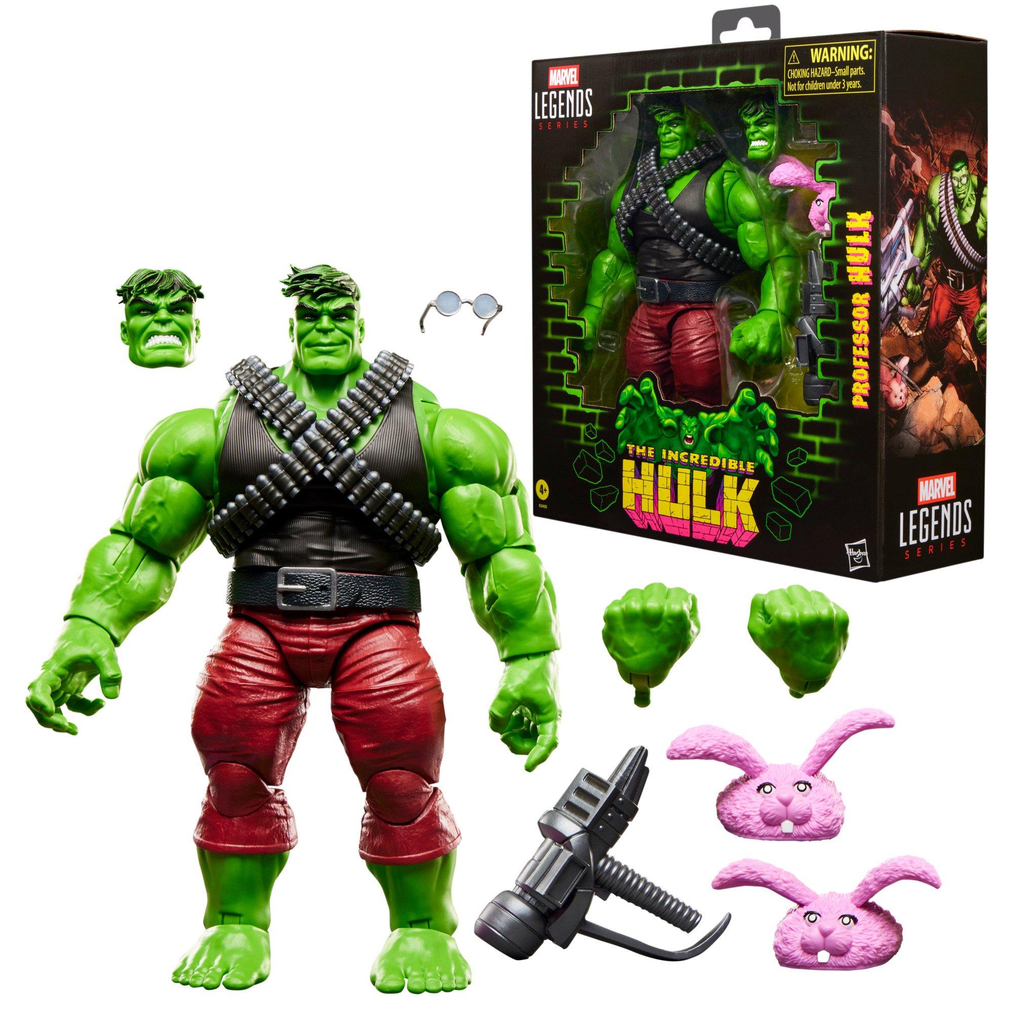 Marvel Legends Series Professor Hulk Incredible Hulk Comics Deluxe 6-in Action Figure
