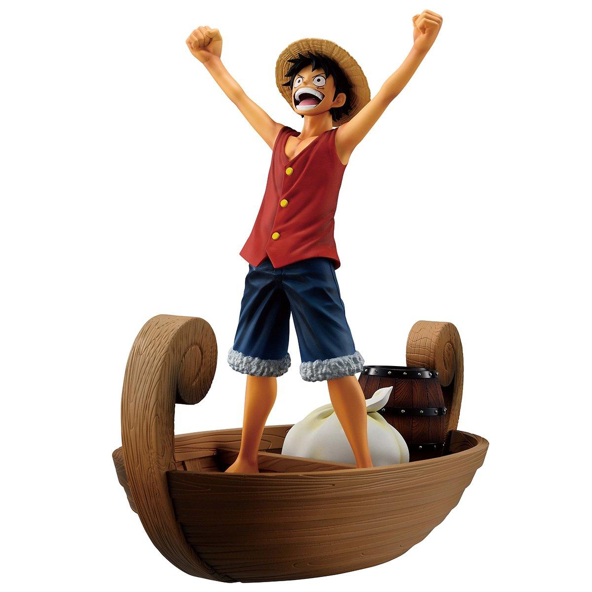 Bandai One Piece Revible Moment Ichibansho Monkey D.Luffy Im Going to Be King of the Pirates 8-in Statue