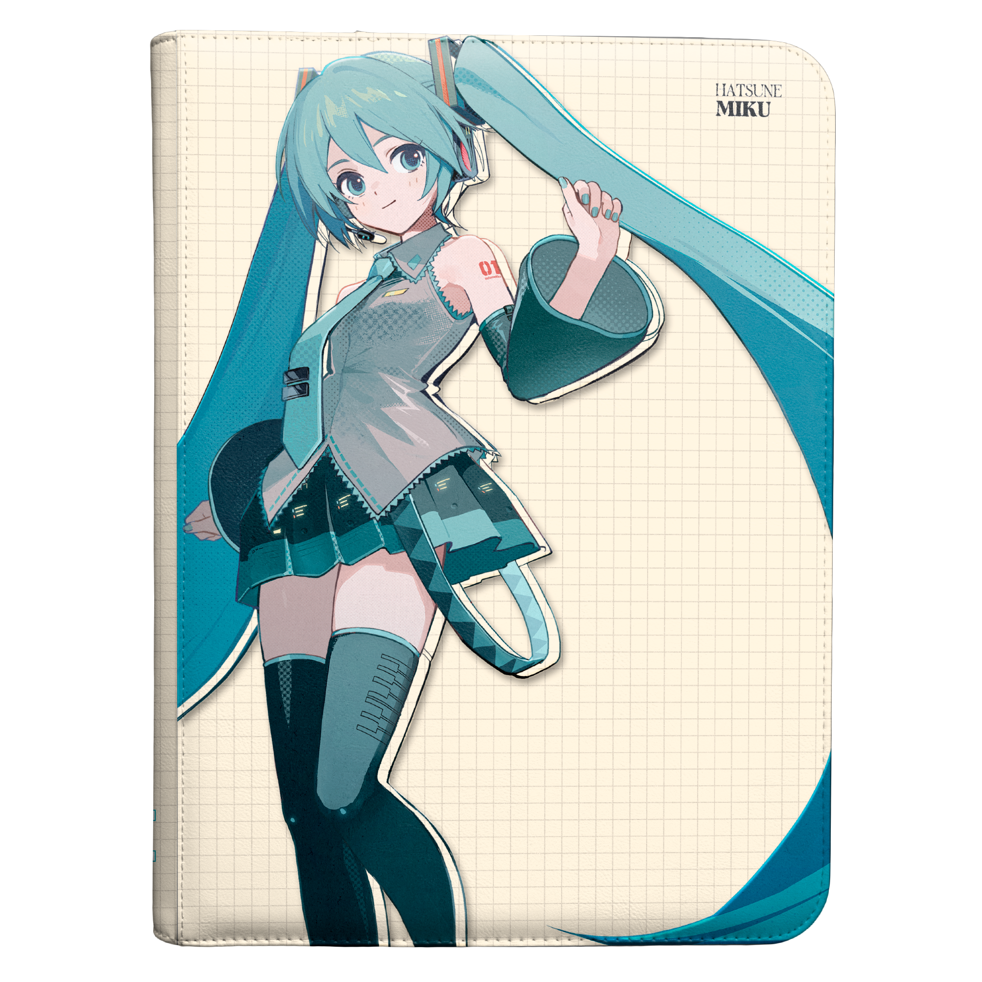 Ultra Pro Hatsune Miku 9-Pocket Premium Zippered PRO Binder