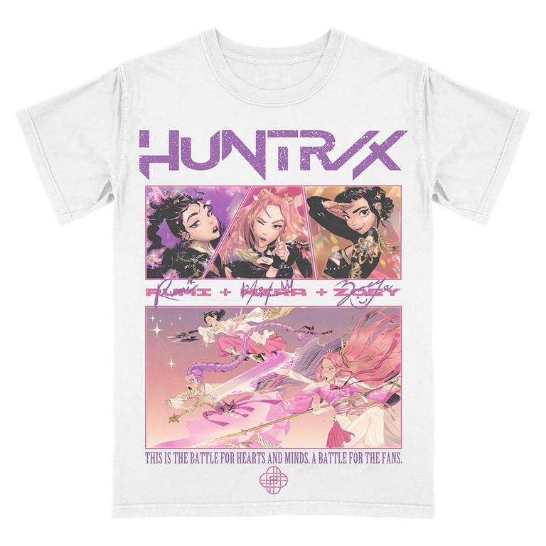 KPop Demon Hunters HUNTR/X Trio Unisex Graphic T-Shirt GameStop Exclusive