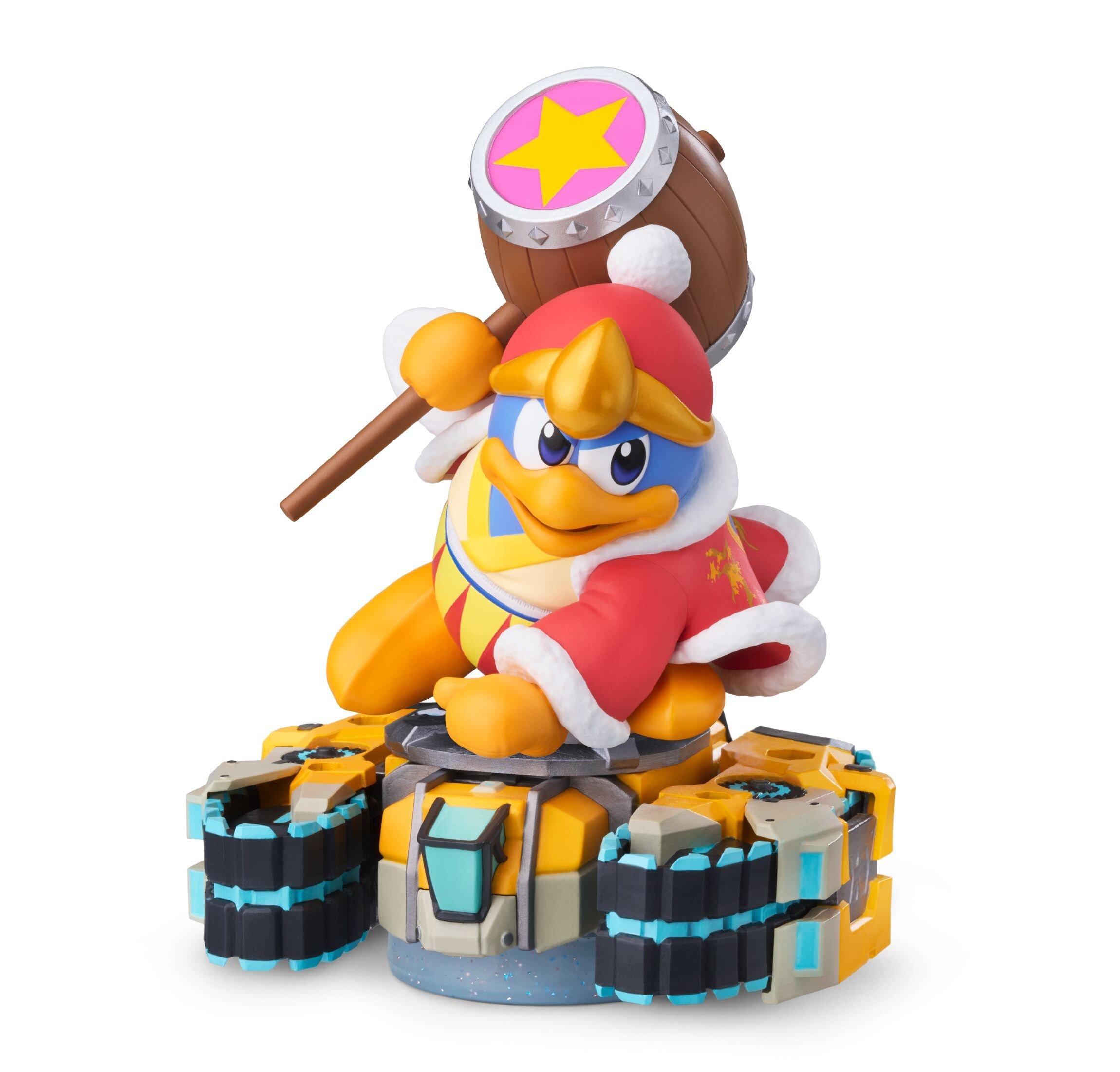 Kirby Air Riders King Dedede and Tank Star amiibo