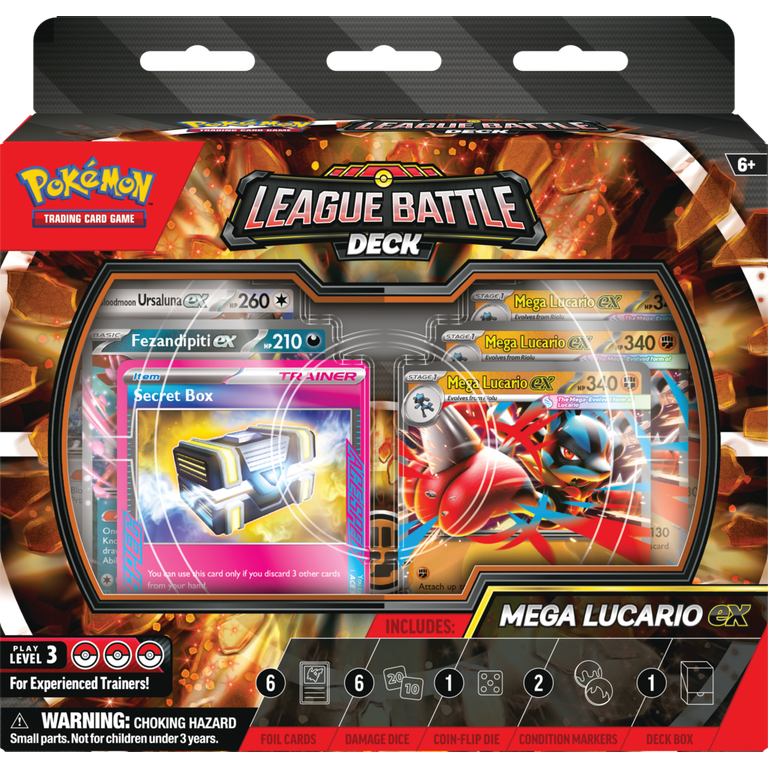 Pokemon Trading Card Game: Mega Lucario ex League Battle Deck
