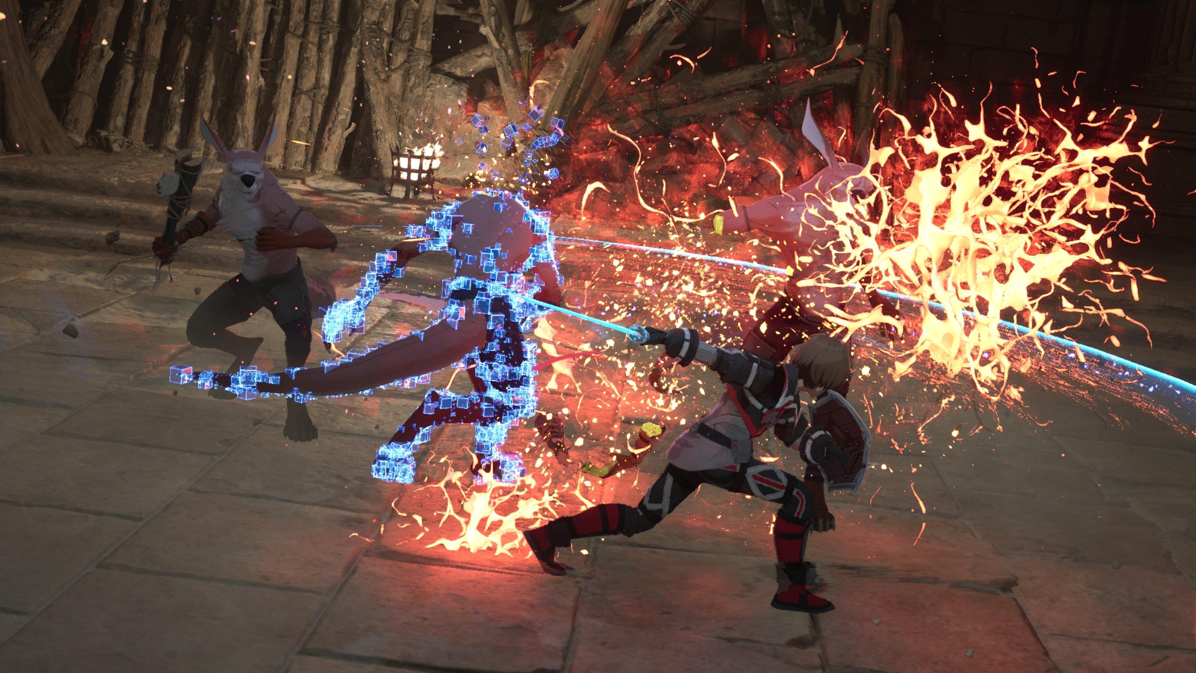 Sword Art Online Echoes of Aincrad Xbox Series X screenshot pertarungan