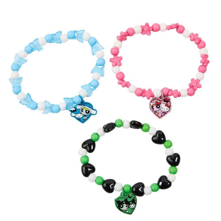 Hello Kitty and Friends x The Powerpuff Girls Bracelet Set GameStop Exclusive
