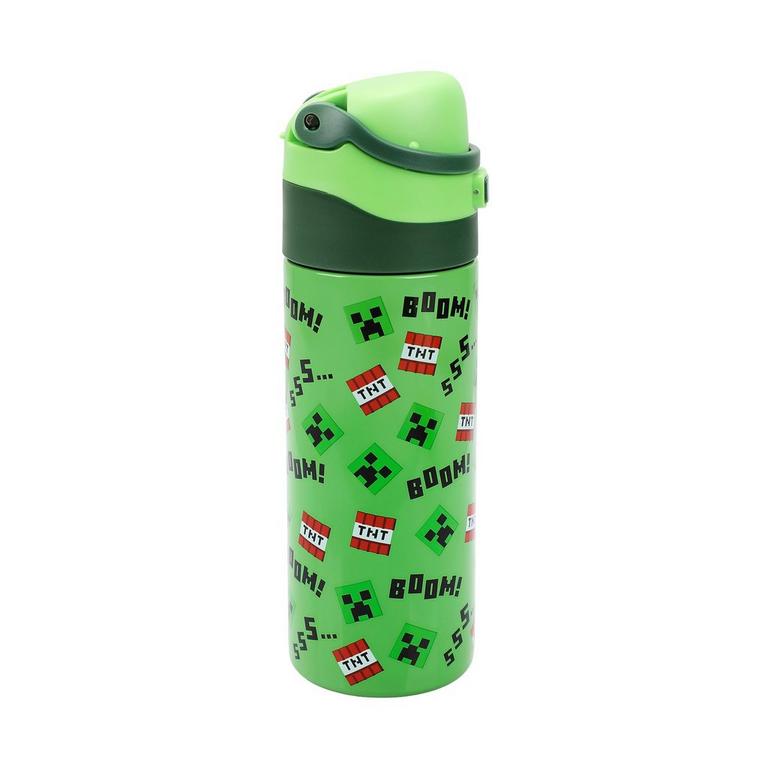 Minecraft All-Over Print 24oz Sleek Stainless Steel Water Bottle