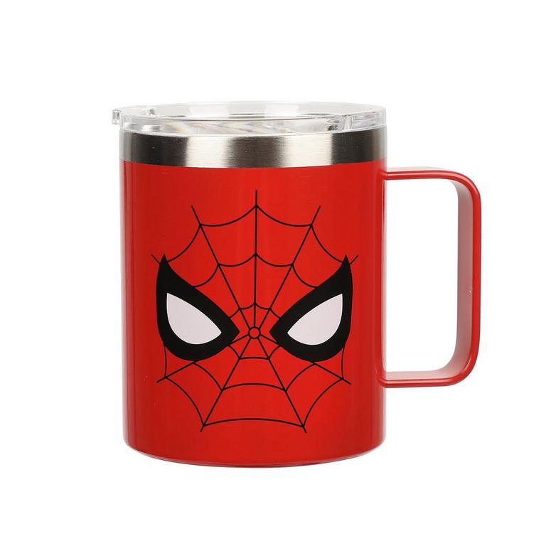 Spider-Man Bigface on 14 oz Vacuum Sealed Stainless Steel Coffee Mug
