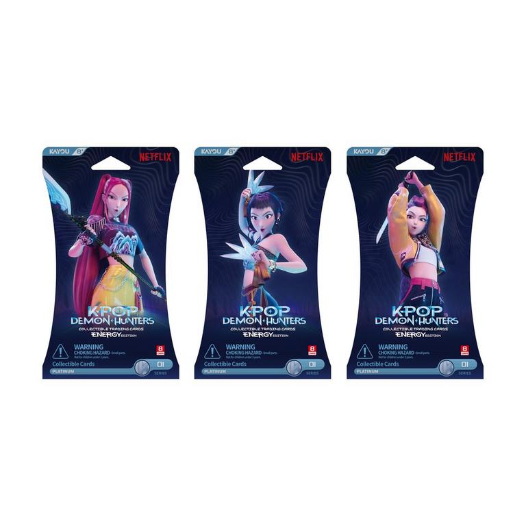 KPop Demon Hunters Collectible Trading Cards Energy Edition (Styles May Vary)