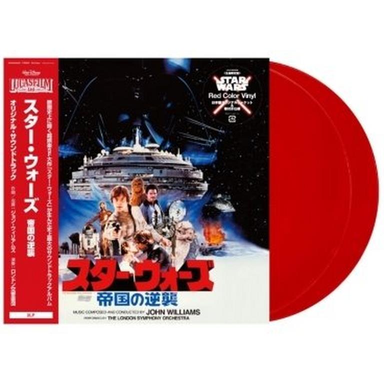 Star Wars: The Empire Strikes Back (Original Motion Picture Soundtrack) Red Vinyl LP Japanese Import