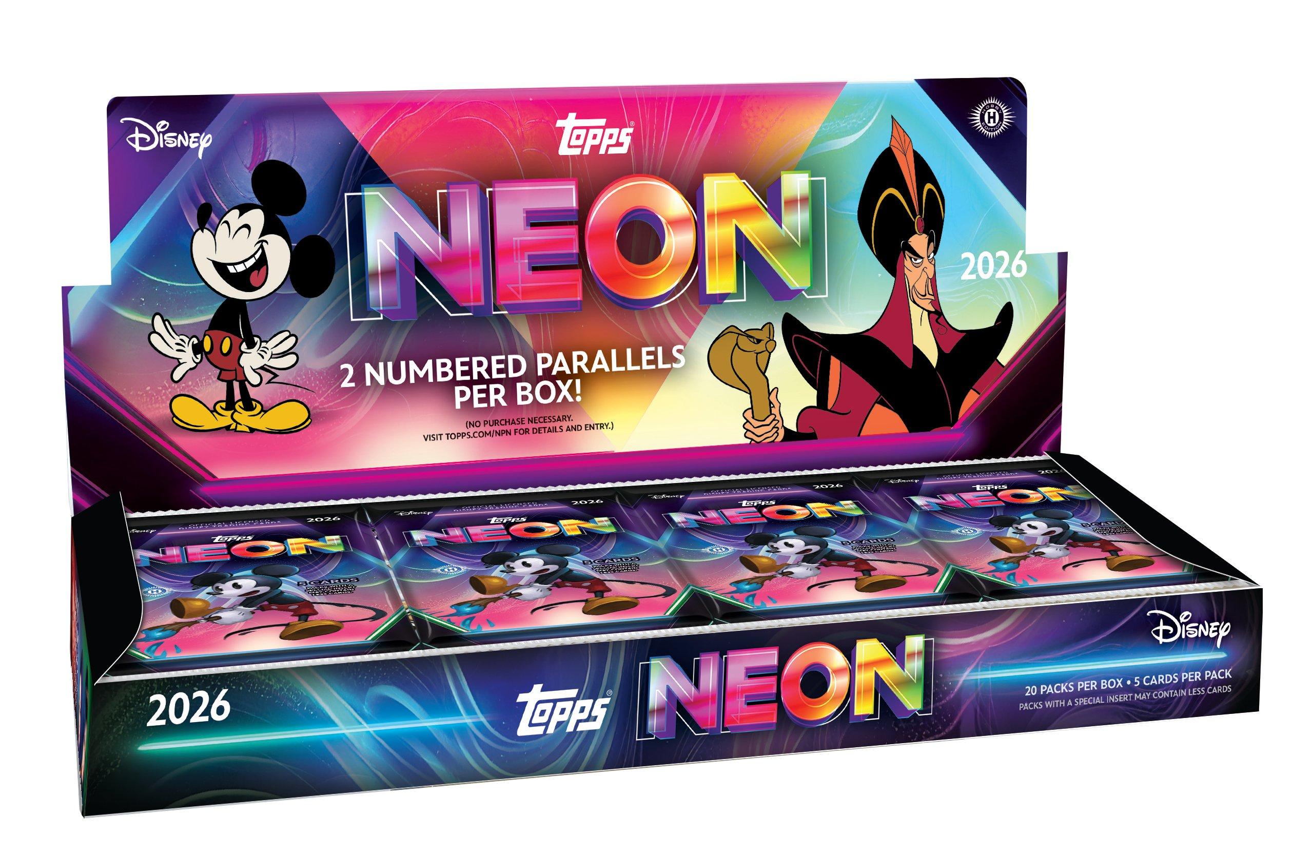 2026 Topps Disney Neon Hobby Box | GameStop