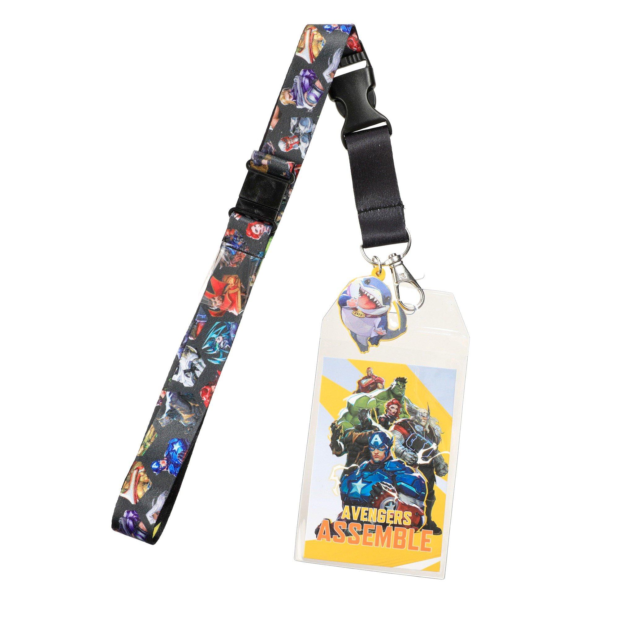 SalesOne Marvel Rivals Jeff the Land Shark Plush Keychain GameStop