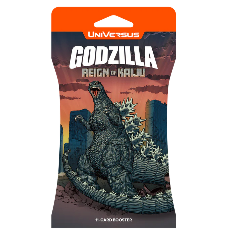 UniVersus Godzilla: Reign of Kaiju Hanging Booster Pack (GDZ01) (Styles ...