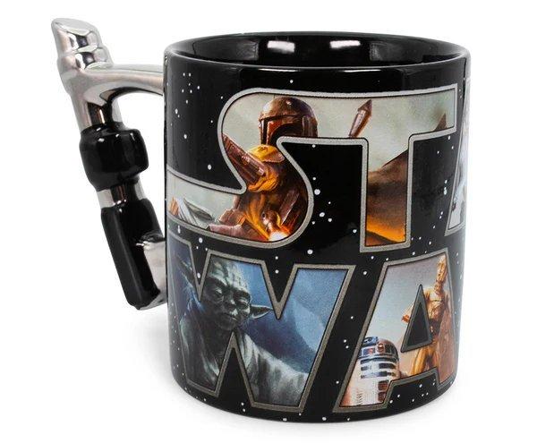 Toynk Star Wars Lightsaber Handle Ceramic 20 oz Mug