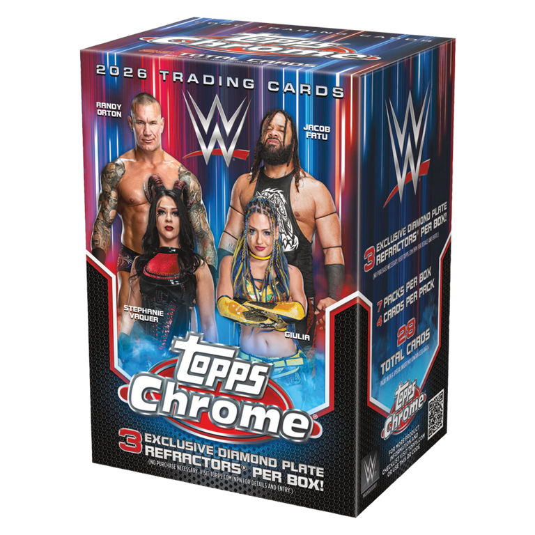 2026 Topps Chrome WWE Value Box | GameStop