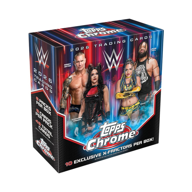 2026 Topps Chrome WWE Mega Box