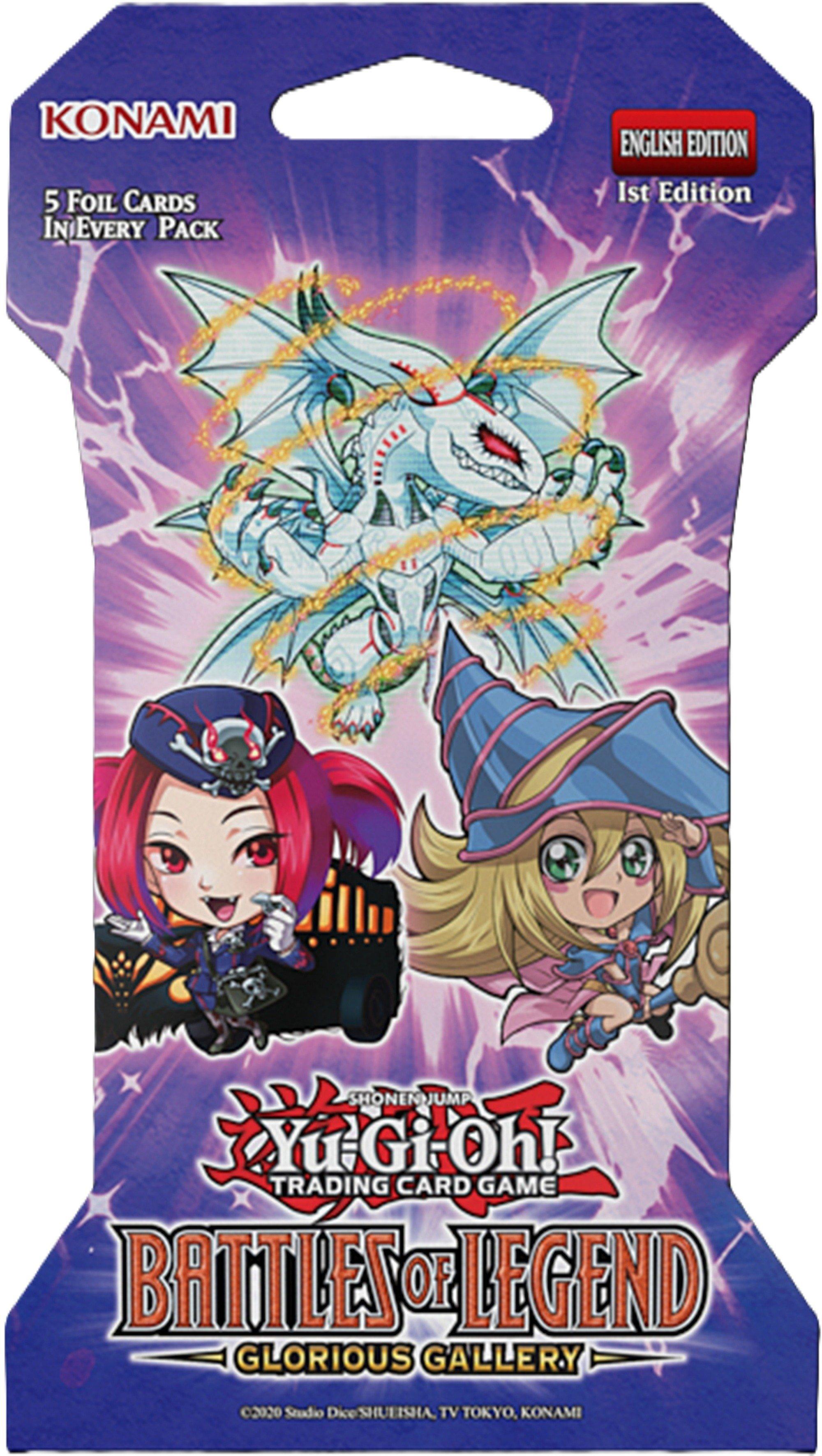 Yu-Gi-Oh Trading Card Game: Battles of Legend Glorious Gallery Sleeved Booster Pack