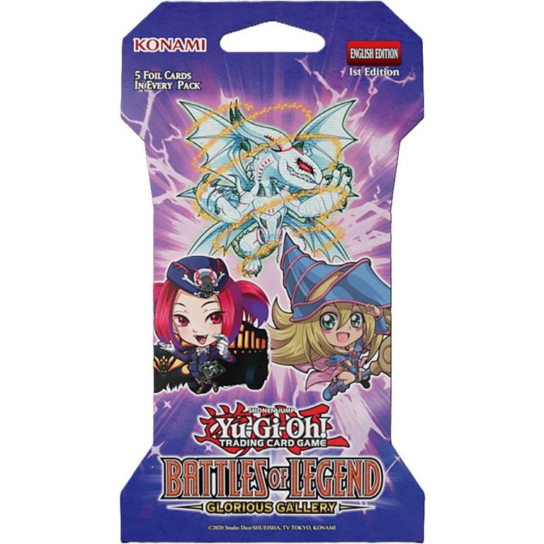 Yu-Gi-Oh! Trading Card Game: Battles of Legend Glorious Gallery Sleeved Booster Pack (Styles May Vary)