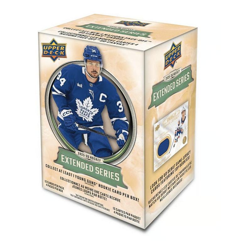 2025-26 Upper Deck Extended Series Hockey Blaster Box