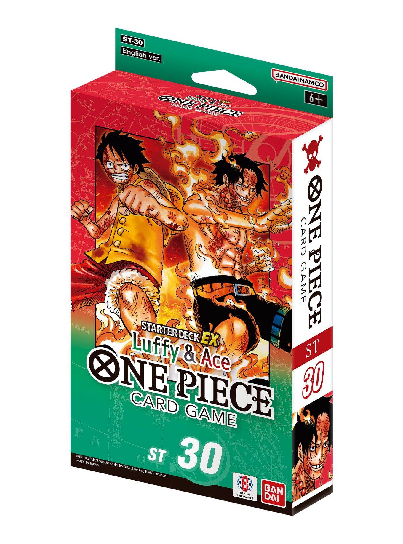 One Piece Card Game: Luffy and Ace Starter Deck (ST-30) | GameStop
