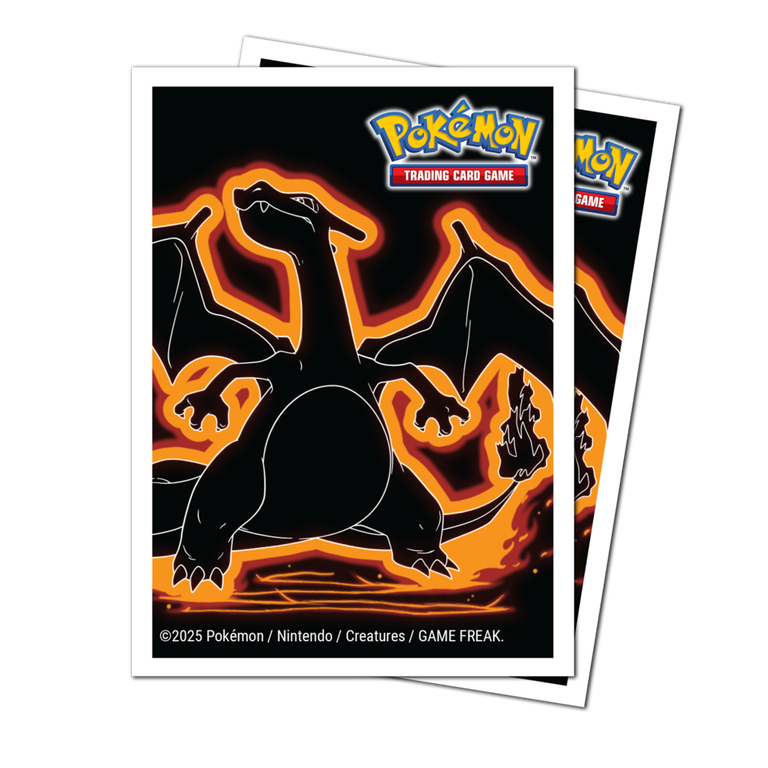 Apex Deck Protector Sleeves: Pokemon Neon Kanto- Charizard