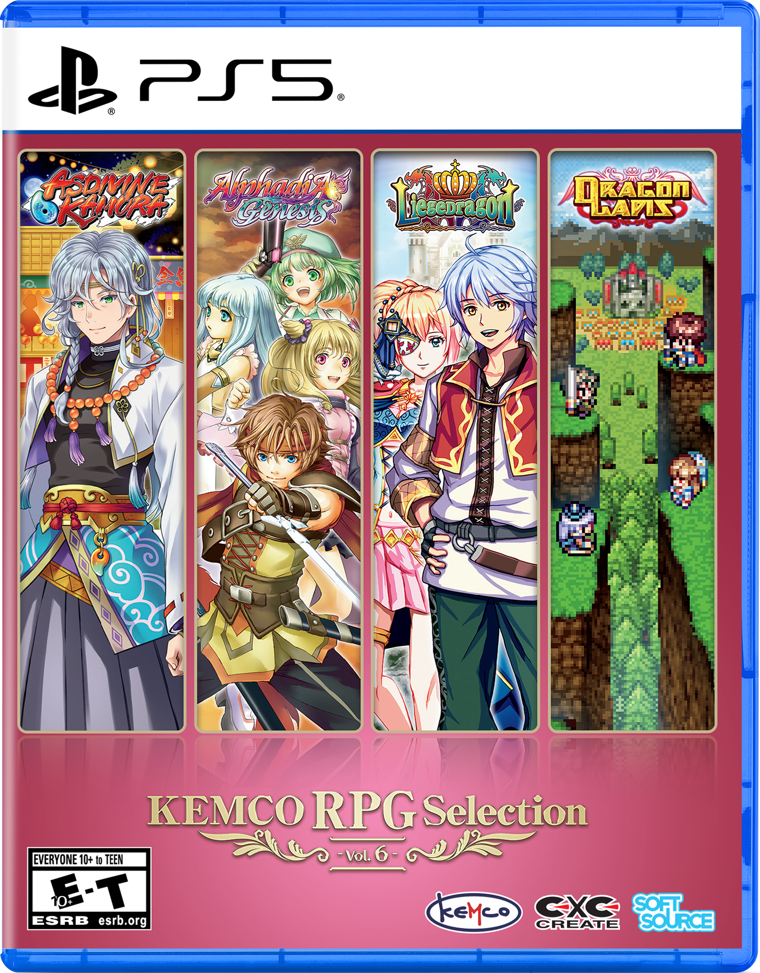 KEMCO RPG Selection Vol. 6 | Soft Source | GameStop