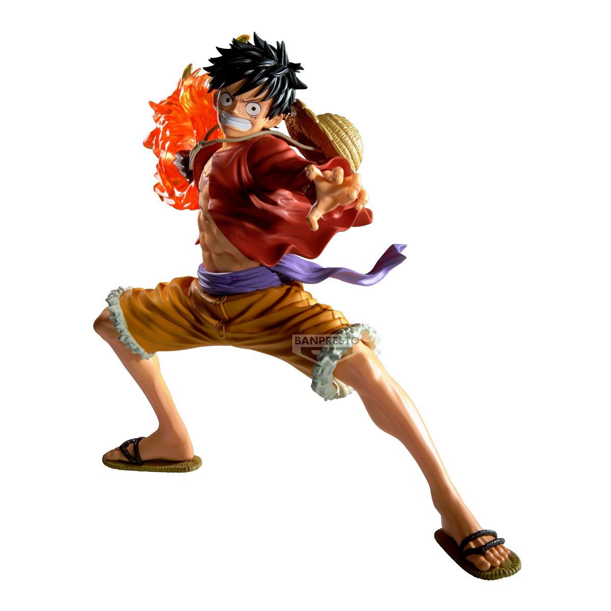 【10個セット】ワンピース　フィギュア MAXIMATIC PLUS ルフィII Banpresto One Piece Maximatic Plus Monkey D. Luffy II 7.9-in