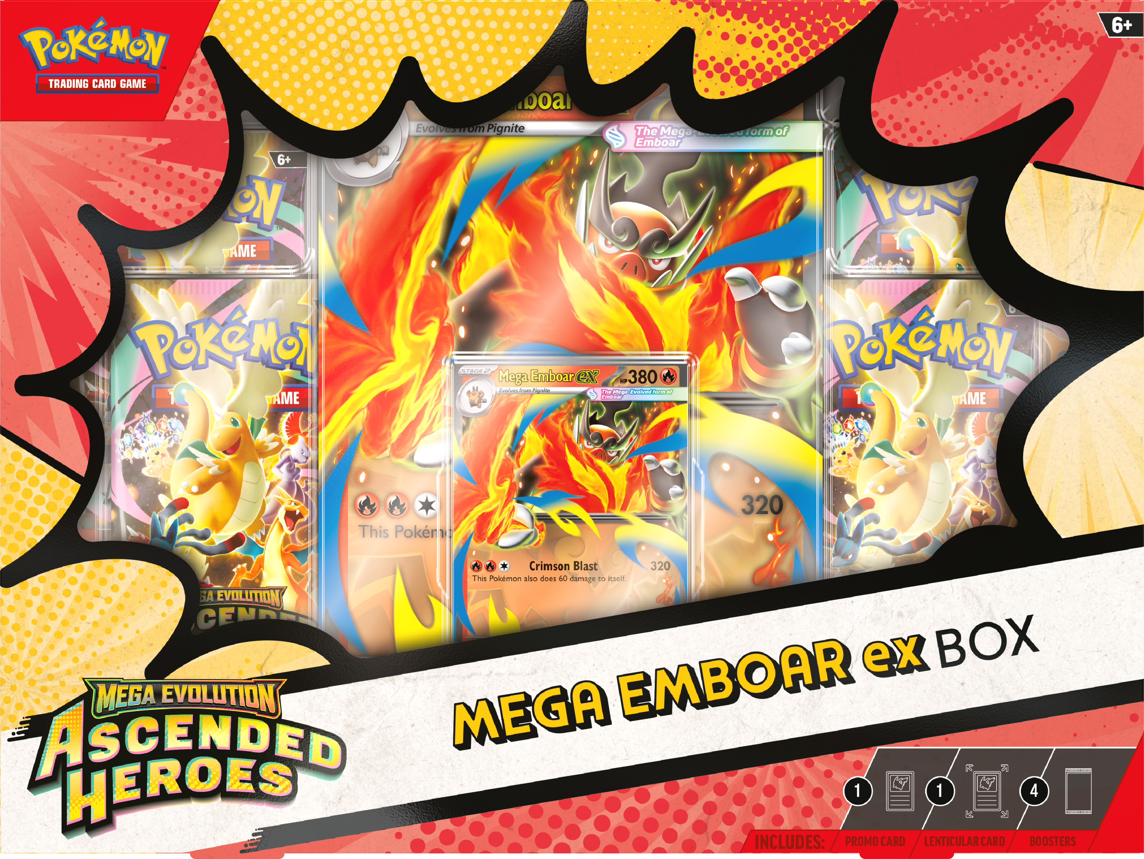 Pokemon Trading Card Game: Ascended Heroes Mega ex Box - Mega
