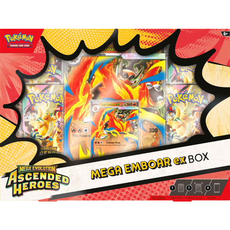 Pokemon Trading Card Game: Ascended Heroes Mega ex Box - Mega