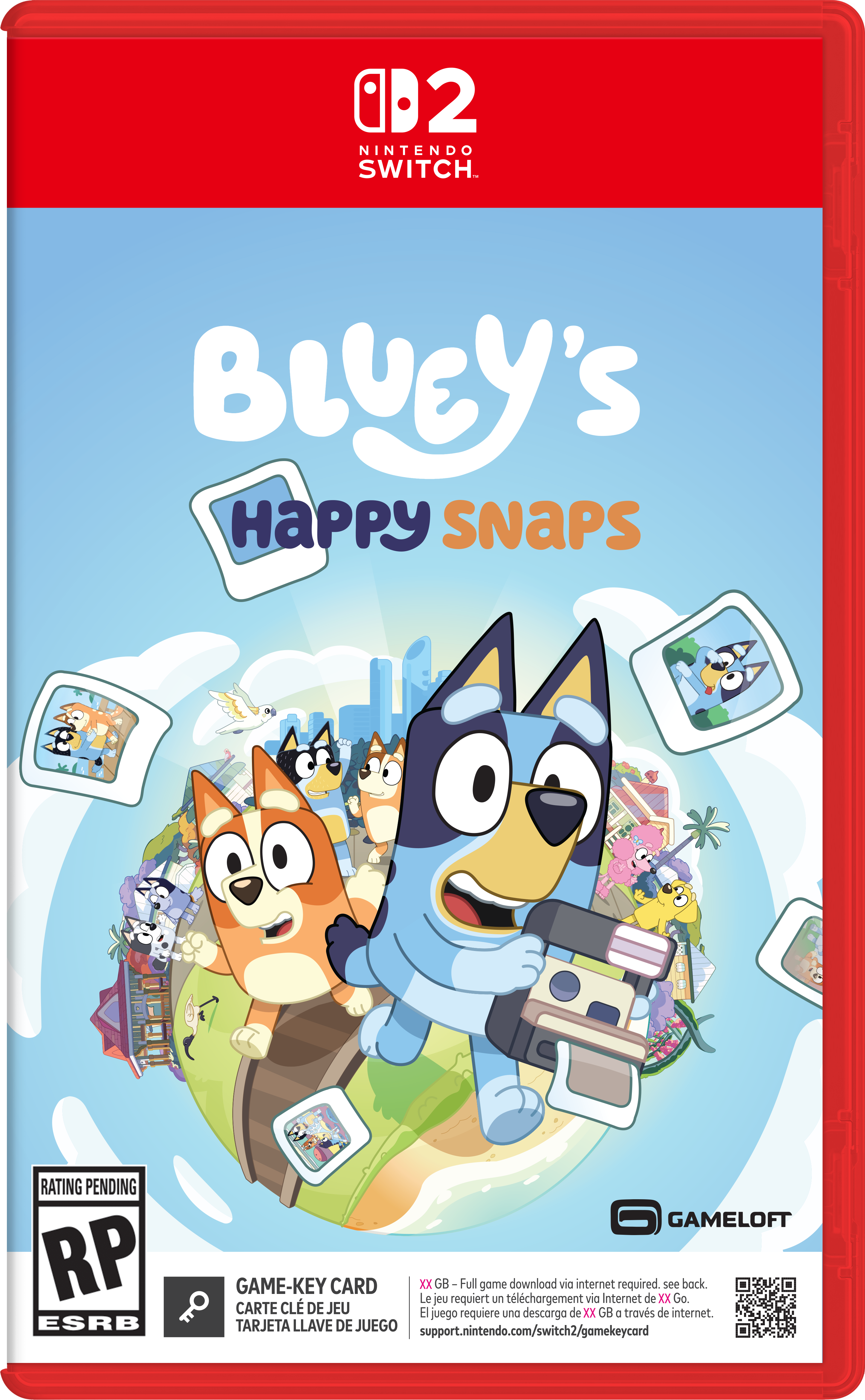 Blueys Happy Snaps - Nintendo Switch 2