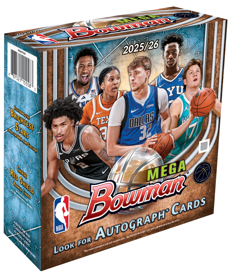 2025-26 Bowman NBA Basketball Mega Box