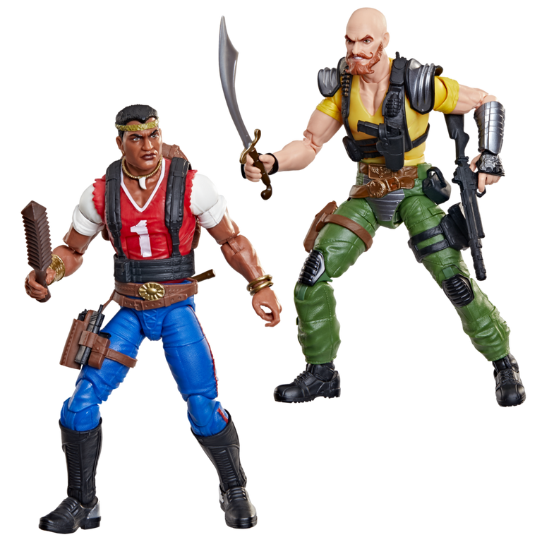 Hasbro G.I. Joe Classified Series David Red Dog Taputapu and Varujan Taurus Ayvazyan (Issue 193) Action Figure Set