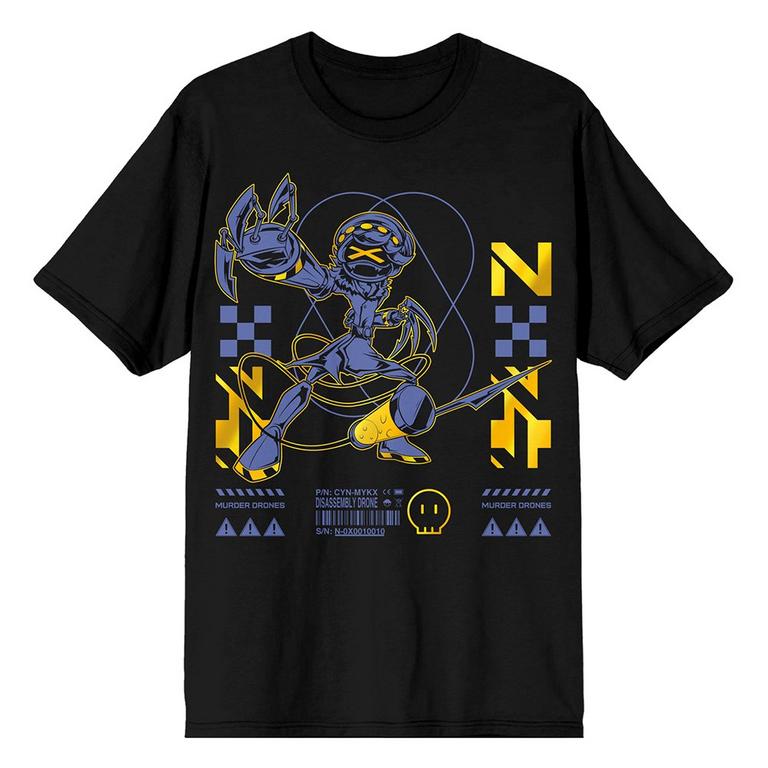 Murder Drones N Foil Unisex Graphic T-Shirt GameStop Exclusive