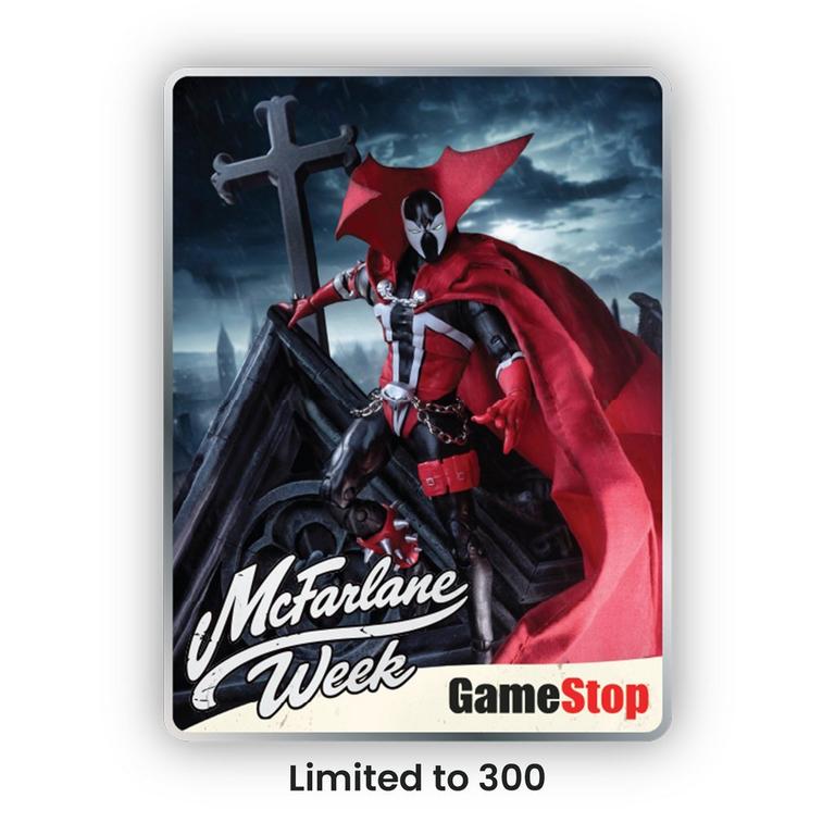 McFarlane Elite Edition Spawn Toy Photography 3D Metal Pin GameStop Exclusive