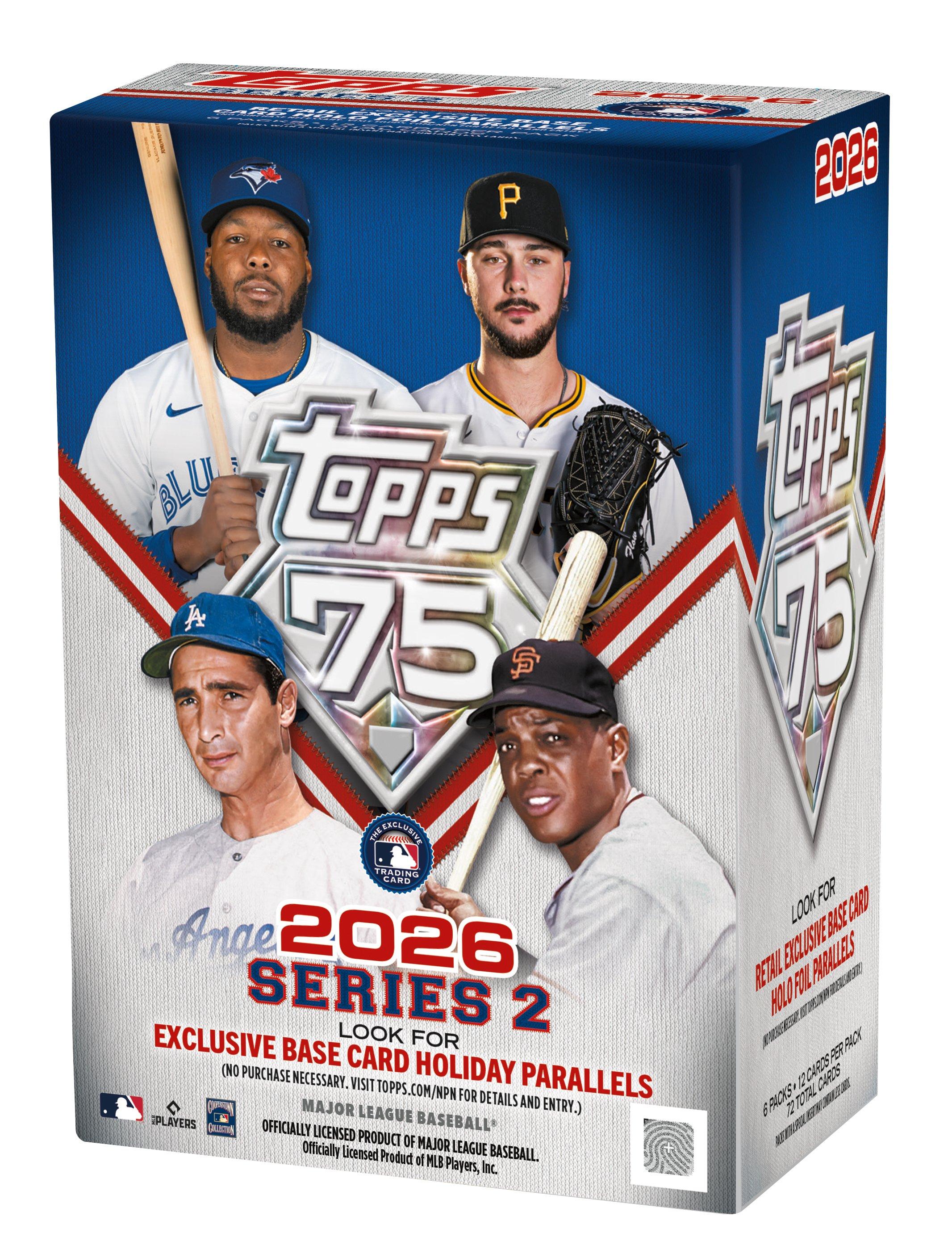 pokemon topps series 2 cards value 2023 Baseball Relic Box Pack - 14 Per Pack legendary greats and the games top rookies 2026 Topps Series 2 has