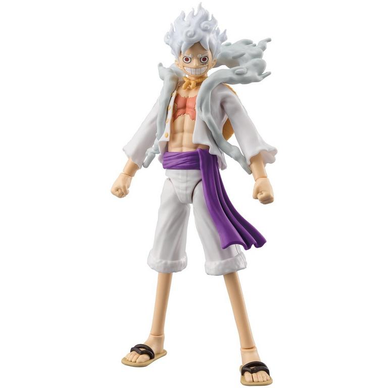 Bandai One Piece Anime Heroes Monkey D. Luffy (Gear 5) 6.5-in Action Figure