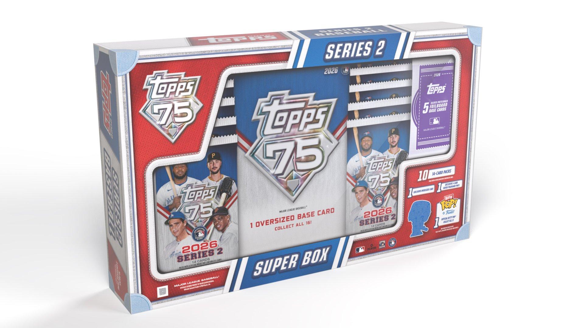 2026 Topps MLB Baseball Series 2 Super Box | GameStop