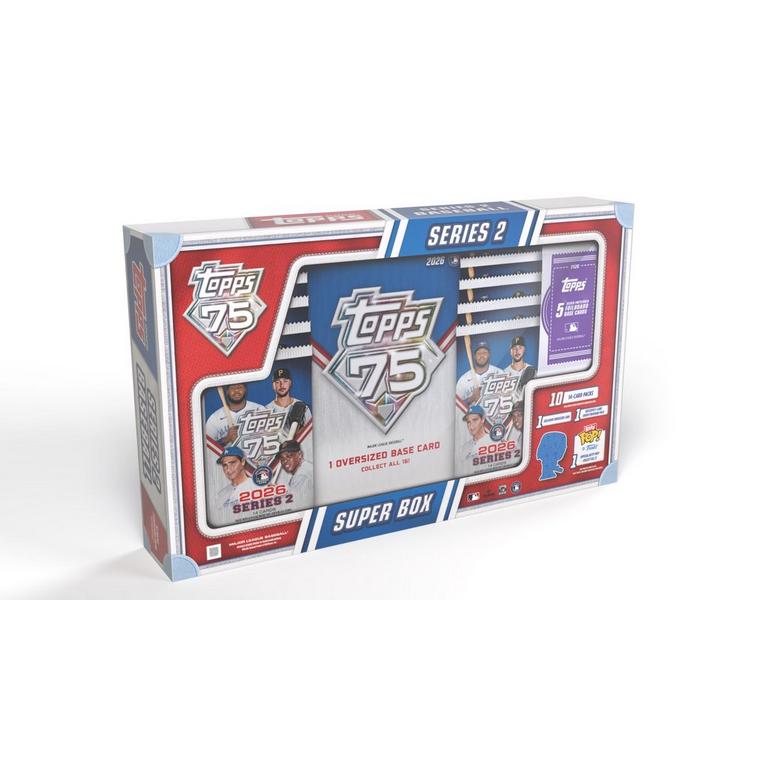 2026 Topps MLB Baseball Series 2 Super Box