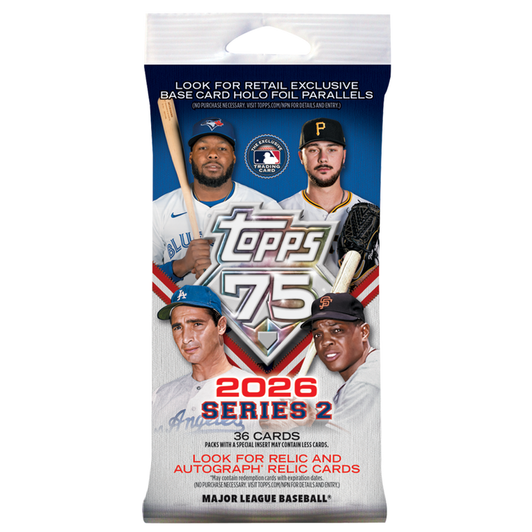 2026 Topps MLB Baseball Series 2 Fat Pack